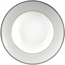 Waterford Monique Lhuillier Pointe D&#39;Esprit Rim Soup Bowl 8&quot; New - £20.74 GBP