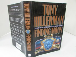 Finding Moon By Tony Hillerman Harper Collins 1995 1ST Ed Hc Book Dj Vg - £5.41 GBP
