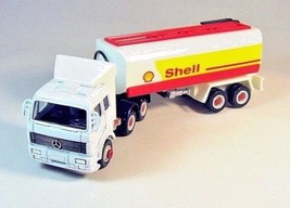 MERCEDES-BENZ Truck (Shell Gasoline), Welly Diecast CAR/TRUCK Collector&#39;s Model - £26.22 GBP