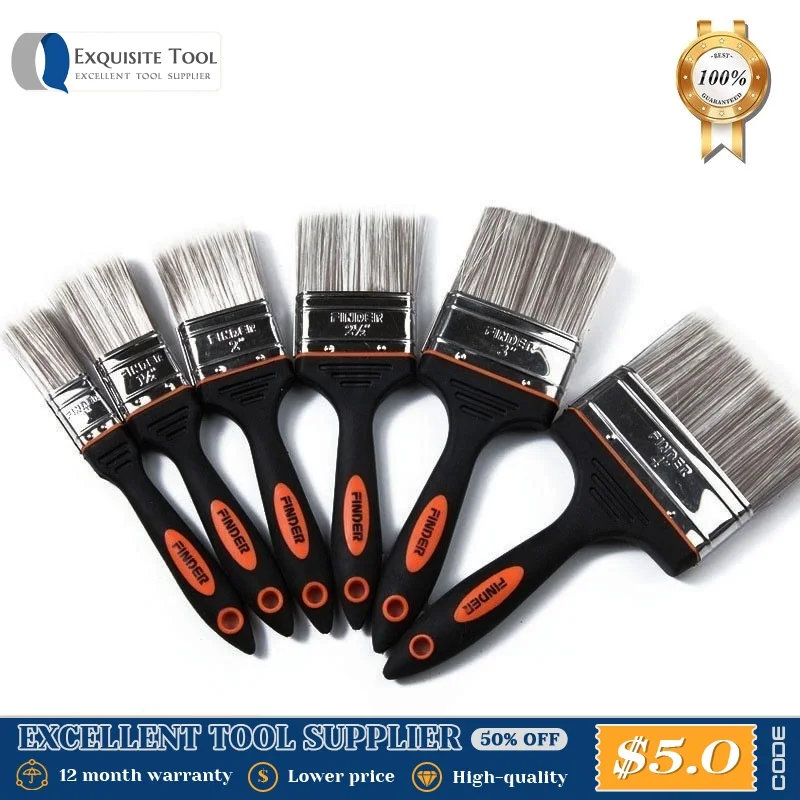FINDER High Quality PTE Hair Paint Brush Set Oil Brush Available Acrylic Paint H - £45.20 GBP