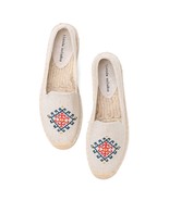 Tienda Soludos Women&#39;s Fashion Flat Shoes 2021 Time-limited Sale Hemp Za... - £39.96 GBP