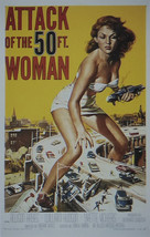 Attack of the 50ft Woman - Allison Hayes / William Hudson (3) - Movie Po... - $32.50