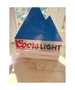 Coors Light Beer Sign Indoor Bar Menu Board with Letters Mountain Rockie... - $119.99