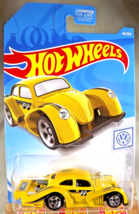 2019 Hot Wheels #46 Volkswagen 1/10 VOLKSWAGEN KAFER RACER YellowMoon-Ey... - £7.14 GBP