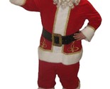 Tabi&#39;s Characters Men&#39;s Burgundy Deluxe Professional Santa Suit, Large - £243.58 GBP+