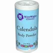 WiseWays Herbals Calendula Body Powder 3 oz. - £9.83 GBP