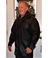23rd St Men&#39;s Small Black Leather Jacket Double Closure Zip Out Liner &amp; ... - $109.74 CAD