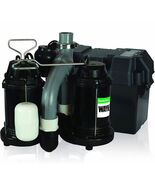 WAYNE 1/2 HP Basement Sump Pump System, Integrated Vertical Float Switch... - $493.52