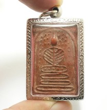 Red Phra Somdej Pim Gangpla blessed 1962 of Emerald Buddha Temple Thai F... - £73.90 GBP