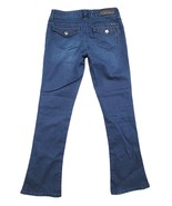 Seven7 Jeans 6P Womens Rocker Slim Leg Mid Rise Dark Wash Flap Pocket Ca... - £13.24 GBP