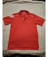 Adidas Climacool Golf Short Sleeve Salmon Size Small RN#88387 Double Stitch - £9.85 GBP