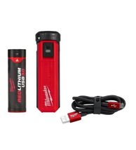 Milwaukee 48-59-2013 REDLITHIUM USB Charger &amp; Portable Power Source Kit - £51.35 GBP