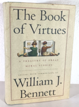 BOOK OF VIRTURES by William J. Bennett and William J. Bennett (1993, Har... - $3.79