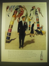 1955 Smirnoff Vodka Ad - world&#39;s leading couturiers, Mr. Digby Morton - $18.49