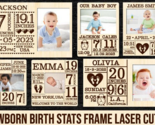 Newborn birth stats frame laser thumb155 crop