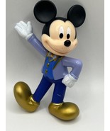 3.5&quot; MICKEY MOUSE purple gold Disney World 50th Anniversary Action Figur... - $104.73 MXN