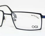 Ogi Mod. 9602 606 Occhiali Neri / Blu Montatura 52-19-140mm Germania - $56.43