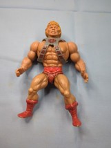 1981 Mattel He Man MOTU Action Figure With Armor Soft Head - $48.35