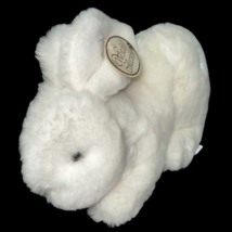 Vintage Westcliff Collection White Rabbit Bunny Plush Stuffed Animal Tag... - £27.45 GBP