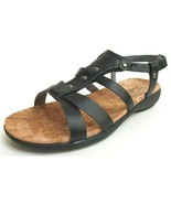 TROTTERS Galen 7 M Black Leather Ankle Strap Sports Sandals Shoes Beach ... - $1,027.01 MXN