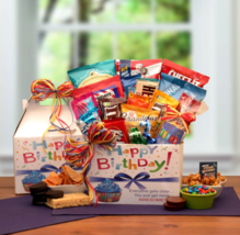 Make A Wish Birthday Care Package - Delicious Snacks and Sweets for a Memorable - £38.51 GBP