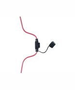 2 pack hhm atm fuse holder Bussmann #12 red leadwire, 4&quot; length stripped... - $9.46 CAD