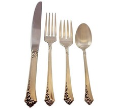 Damask Rose by Oneida Sterling Silver Flatware Set for 8 Service 32 pieces - $1,435.50