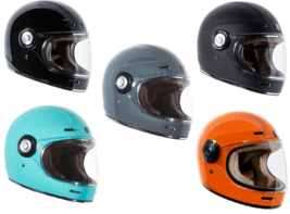 Torc T-1 Retro Full Face Motorcycle Helmet (Five Colors) - £161.29 GBP+