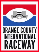 Orange County International Raceway Metal Sign - $39.55