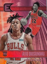 2021-22 Chronicles Essentials Red #318 Ayo Dosunmu Rc Nba Chicago Bulls - £3.65 GBP