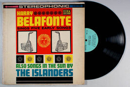 Harry Belafonte - Sings Five Early Songs (1961) Vinyl LP • The Islanders - $176.28 MXN
