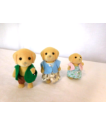 Calico Critters Sylvanian Families Golden Yellow Labrador Dogs 3 - $336.12 MXN