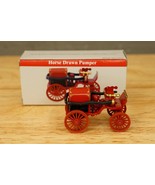 NOS Diecast Toy Readers Digest Horse Drawn Pumper Fire Truck Miniature O... - £8.56 GBP