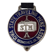 Vintage Iowa State Traveling Men’s Assn Des Moines Iowa ISTMA Pocket Wat... - £82.07 GBP