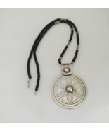 Tuareg Necklace Silver Pendant Africa Vintage Tribal Ethnic Jewelry Nige... - £58.33 GBP