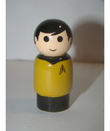 PIN MATE - STAR TREK - LIEUTENANT HIKARU SULU - WOODEN FIGURE #6 - $8.00