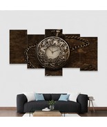 Multi-Piece 1 Image Vintage Pocket Watch Ready To Hang Wall Art Home Decor - $99.99