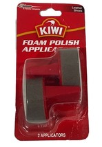 KIWI Foam Shoe Polish Applicators LEATHER Shoes Pack Of 2 NEW Sealed - $132.09 MXN