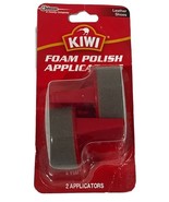 KIWI Foam Shoe Polish Applicators LEATHER Shoes Pack Of 2 NEW Sealed - $132.32 MXN