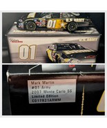 2007 Mark Martin #01 ARMY NASCAR Motorsports Authentics 1:24 DieCast NEW - $48.50