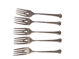 5 Salad Forks (Silverplate) by Reed &amp; Barton - £7.76 GBP
