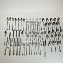 Mansion Hall Stainless Flatware Distinction Oneida Deluxe HH 67 Pc Servi... - $339.07 CAD