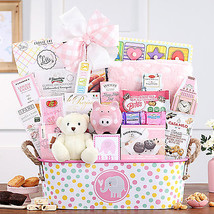 Ultimate Baby: Baby Girl Gift Basket - £138.64 GBP
