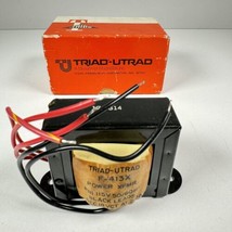 Triad Utrad F-413X Power Transformer 115V 50/60 HZ 2.0A W/ Box - £23.34 GBP