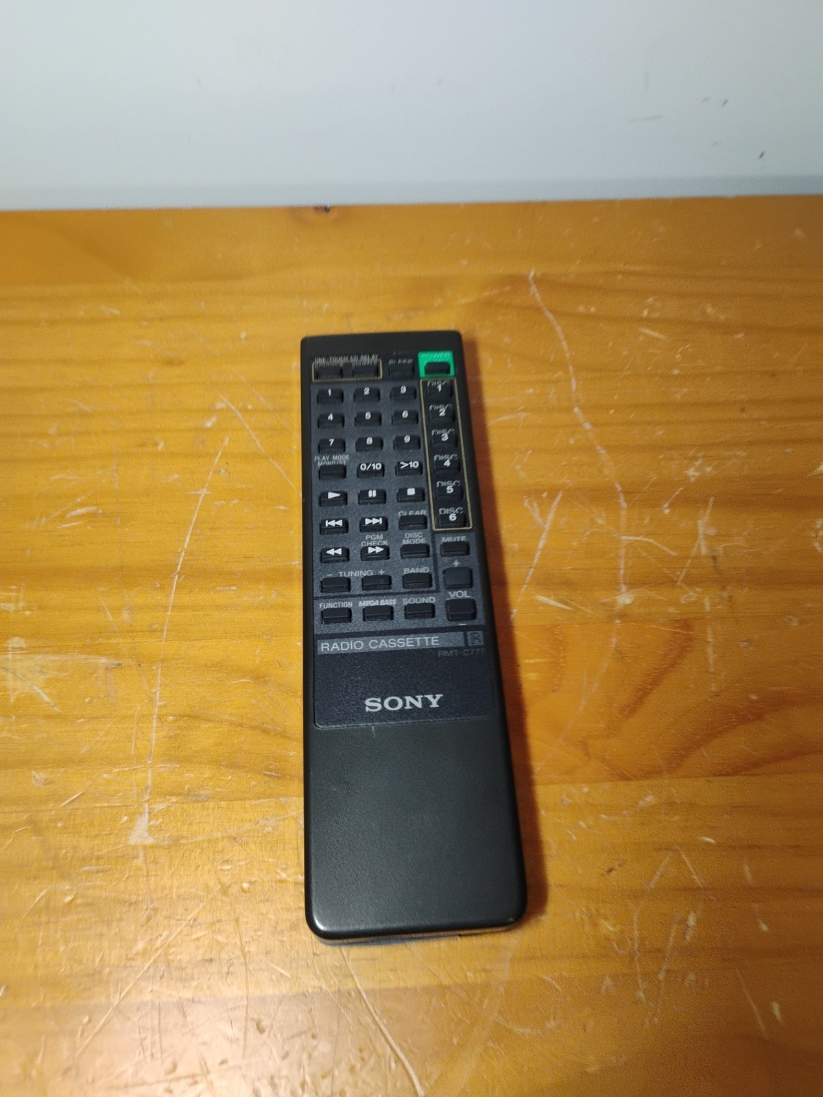 Genuine Sony RMT-C777 Radio Cassette Remote Control - $12.77