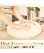 1923 Northwestern Magic Yeast Foam Tablets Advertisement Baking Dough HM2D - €21,54 EUR
