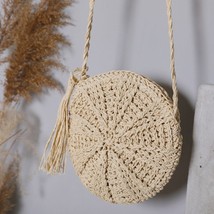 Raw retro woven shoulder bag with tassels vintage crossbady beach bags for girls travel thumb200