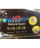 2 Bluetooth Speaker Waterproof  Shower Speaker  With Suction Cup &amp; Speak... - £12.51 GBP
