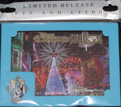 Hollywood Studios Frozen Pin &amp; Lithograph Walt Disney World Limited Edit... - £12.66 GBP