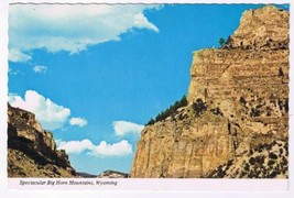 Wyoming Postcard Big Horn Mountains - £2.32 GBP
